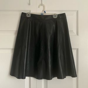 Leather skirt